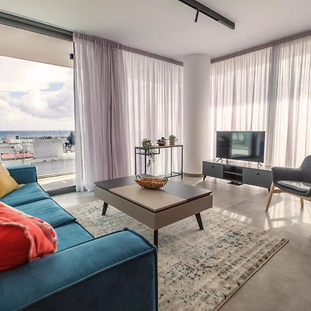 Gaia Seaview Apartment 1 Larnaca Bagian luar foto